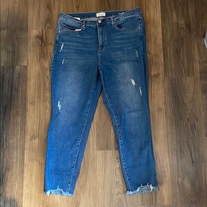 Women's Nicole Miller Distressed Jeans